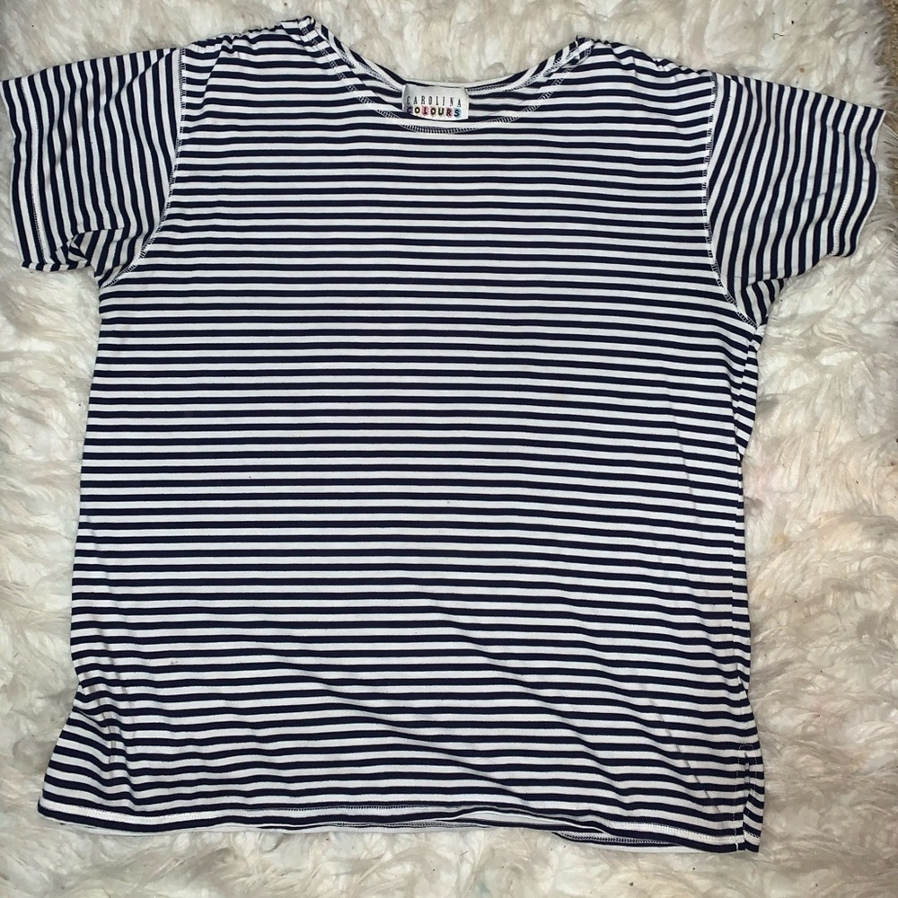 Striped Short Sleeved T-Shirt